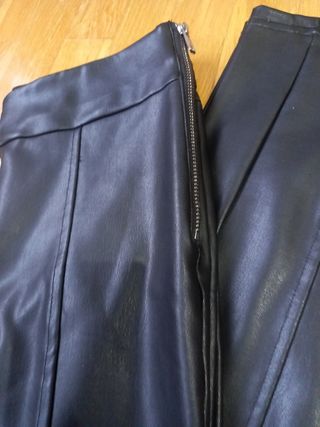 Leggin cuero