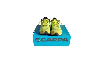 Zapatillas Scarpa Spin Ultra negro verde lima