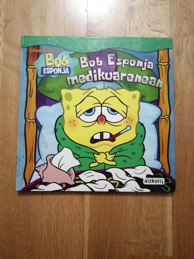 LIBRO BOB ESPONJA LIBURUA