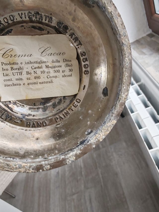 Anfora Crema cacao anni '70