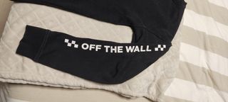 Sudadera sin capucha Vans color negro