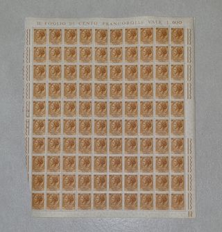 Francobolli Italia - Repubblica 1955