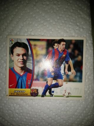 Cromo Iniesta 
