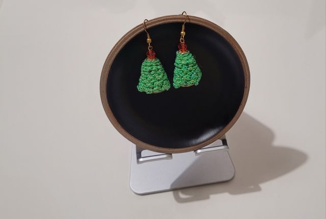 Orecchini in tessuto