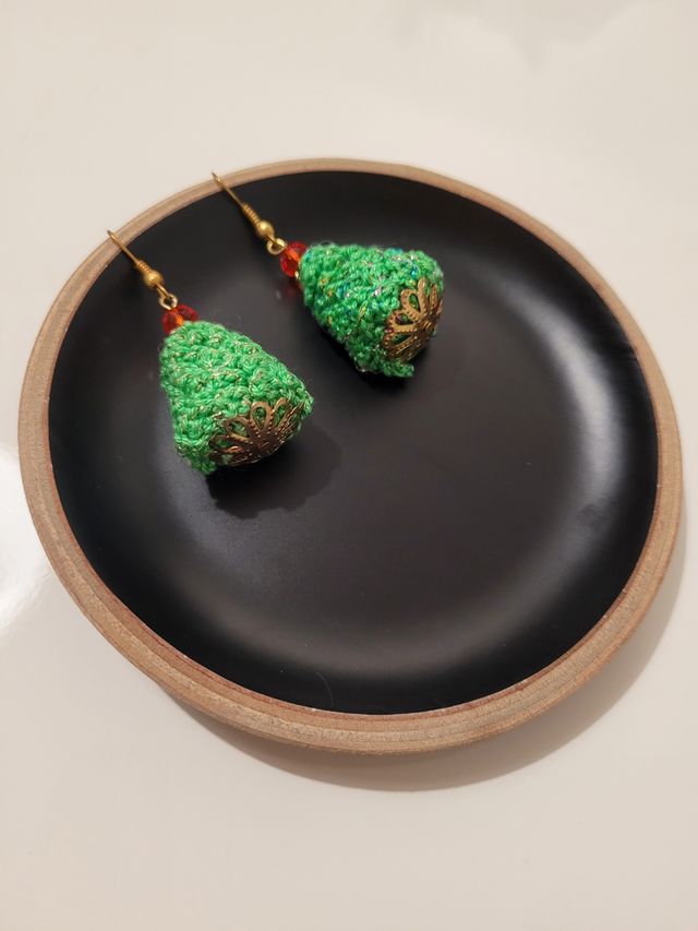 Orecchini in tessuto