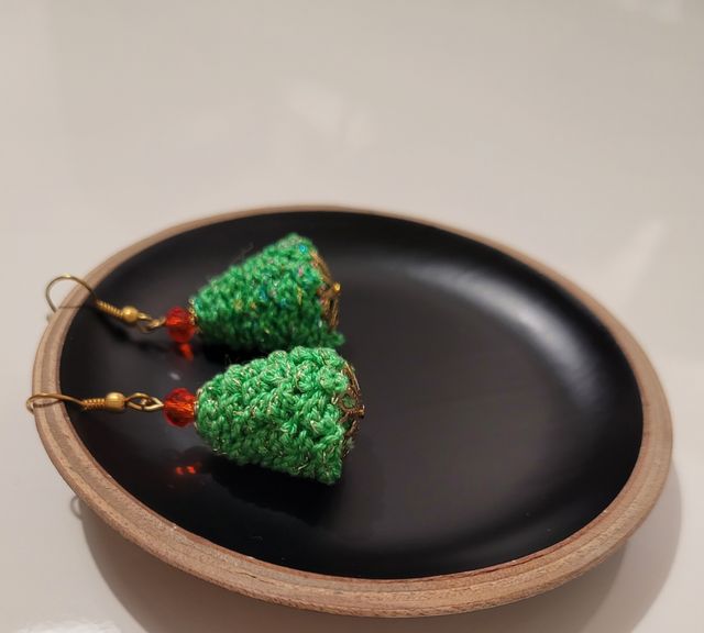 Orecchini in tessuto