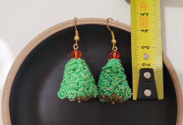 Orecchini in tessuto