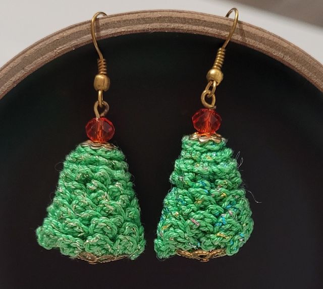 Orecchini in tessuto