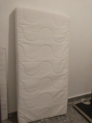 Colchon espuma cuna Ikea 