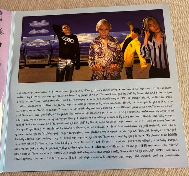 Smashing Pumpkins - Mellon Collie..3X Vinilo NEGRO