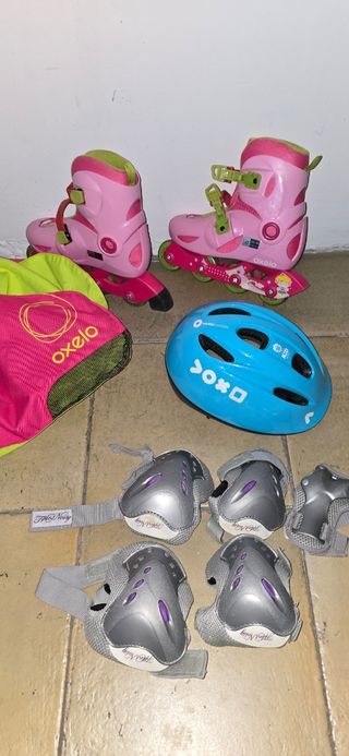 Patines en línea niña talla 34 36