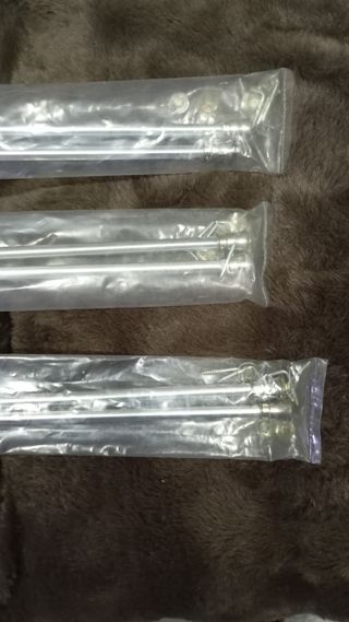 Astine x tende acciaio 40-50 cm