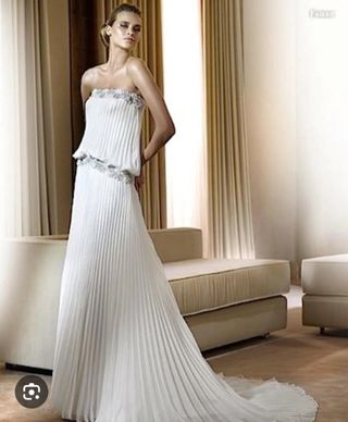 VESTIDO DE NOVIA DE PRONOVIAS.
