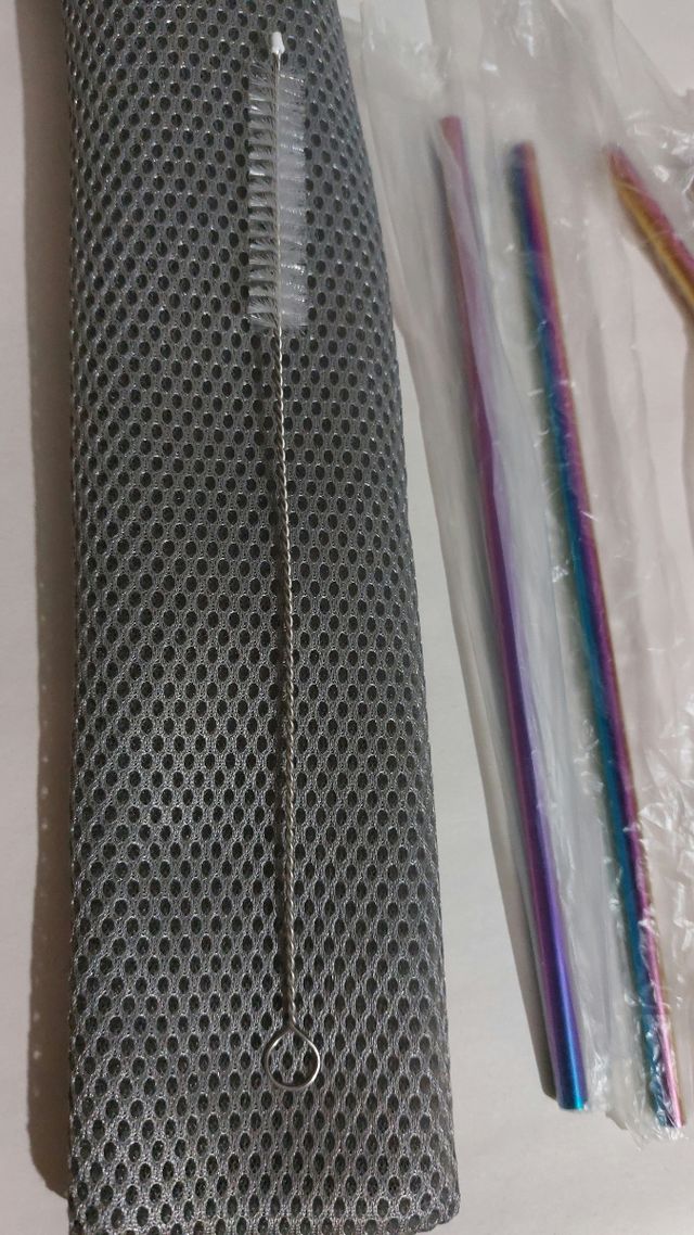 Pajitas reutilizables inoxidables