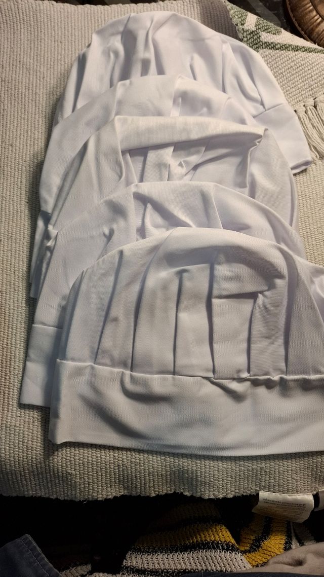 38 unidades cofia gorro cocinero