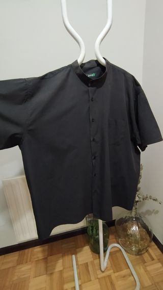 Camisa negra hombre XXXXL