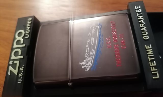 ZIPPO USS THEODORE ROOSEVELT CVN-71