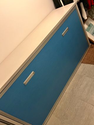 Cama plegable con colchon viscoelastico