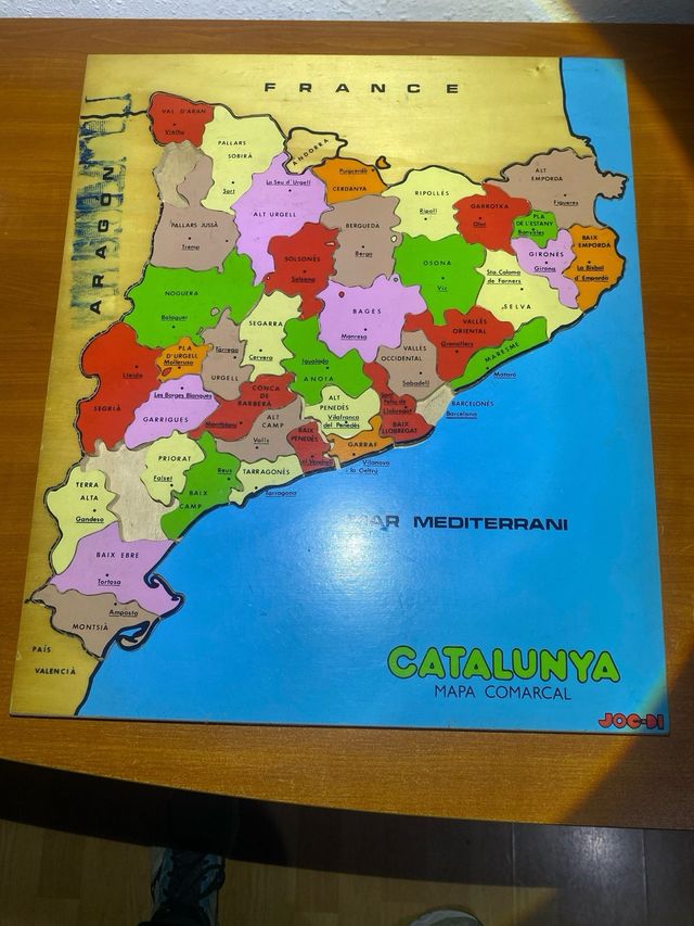 Mapa catalunya