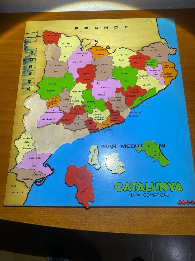 Mapa catalunya