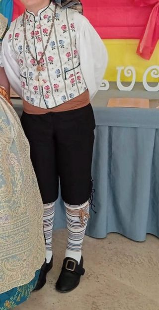 Traje completo fallero torrenti niño 10/12 años