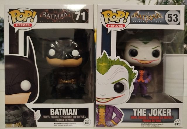Pack Funko pop Batman y Joker