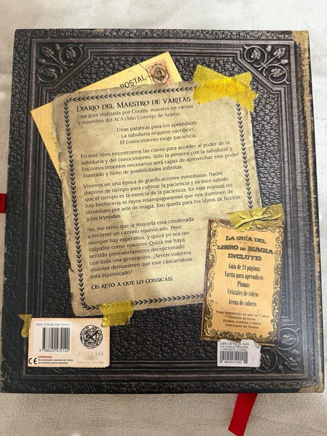 Libro juego de magia