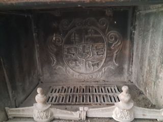 Chimenea leña antigua