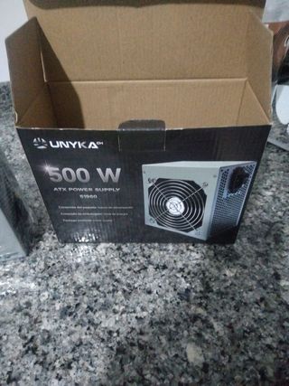 Fuente de alimentación unyka 500w