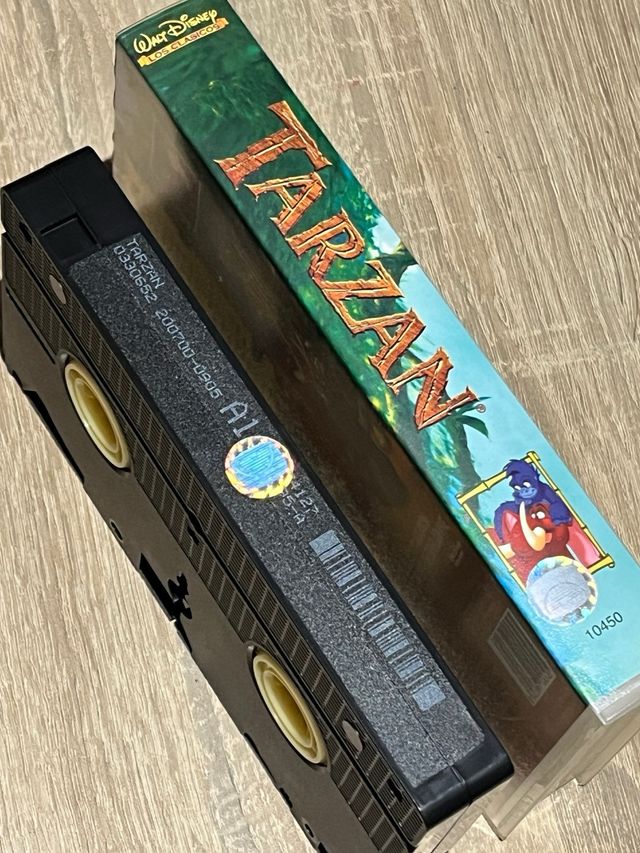 TARZAN Los Clásicos Walt Disney VHS