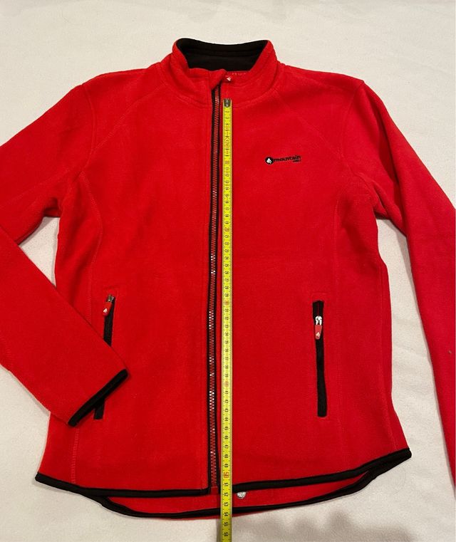 Forro polar MOUNTAIN rojo talla 14