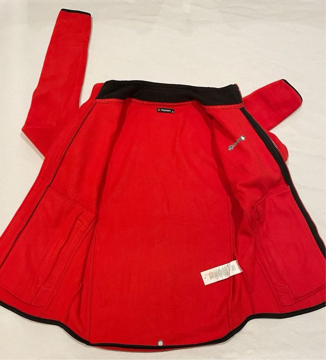 Forro polar MOUNTAIN rojo talla 14