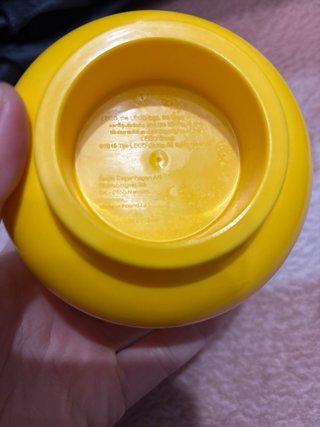 Cabeza LEGO caja para almacenamiento.