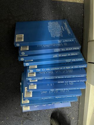 Libros memorias de la historia