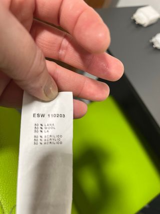 Chaqueta lana Emilio Tucci Talla M