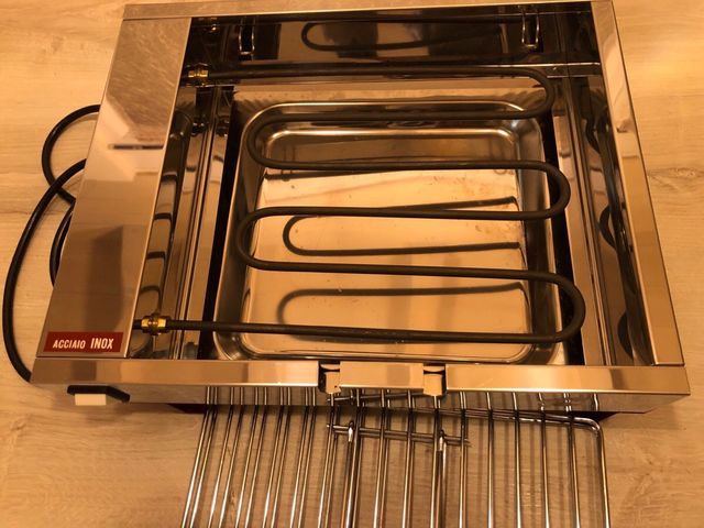 Nuova mai usata bistecchiera elettrica