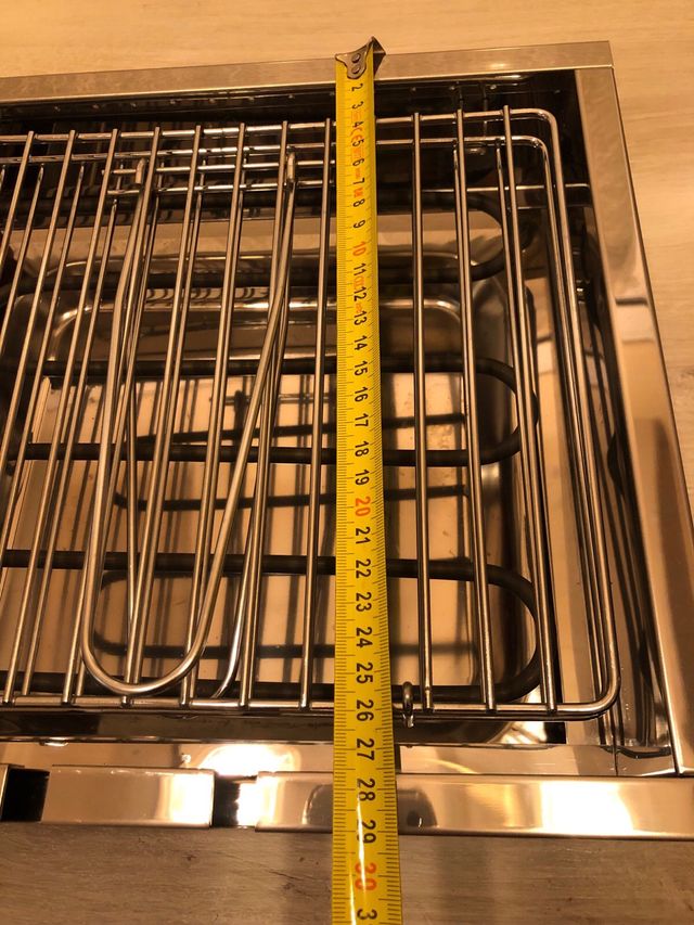 Nuova mai usata bistecchiera elettrica