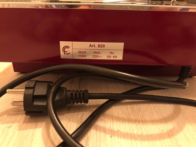 Nuova mai usata bistecchiera elettrica