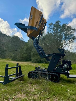 Dumper Cargadora de cadenas