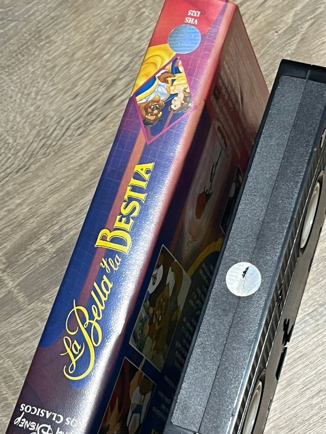 LA BELLA y la BESTIA Walt Disney VHS