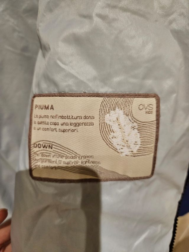 Plumífero ultraligero marca OVS