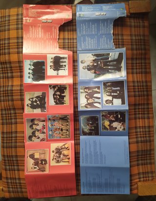 2 cassettes The Beatles 1962-1966 y 1967-1970