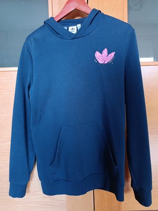 Sudadera Adidas de niño azul 