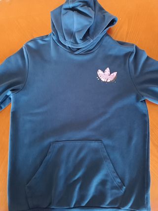 Sudadera Adidas de niño azul 