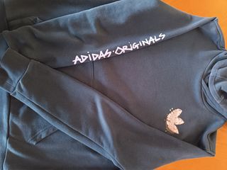 Sudadera Adidas de niño azul 