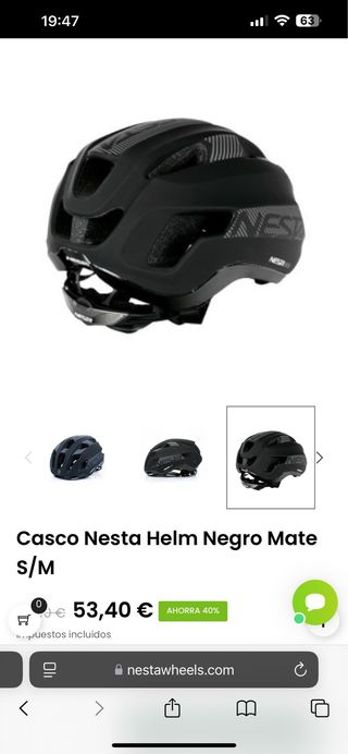 Casco de bici Nesta Modelo Helm 