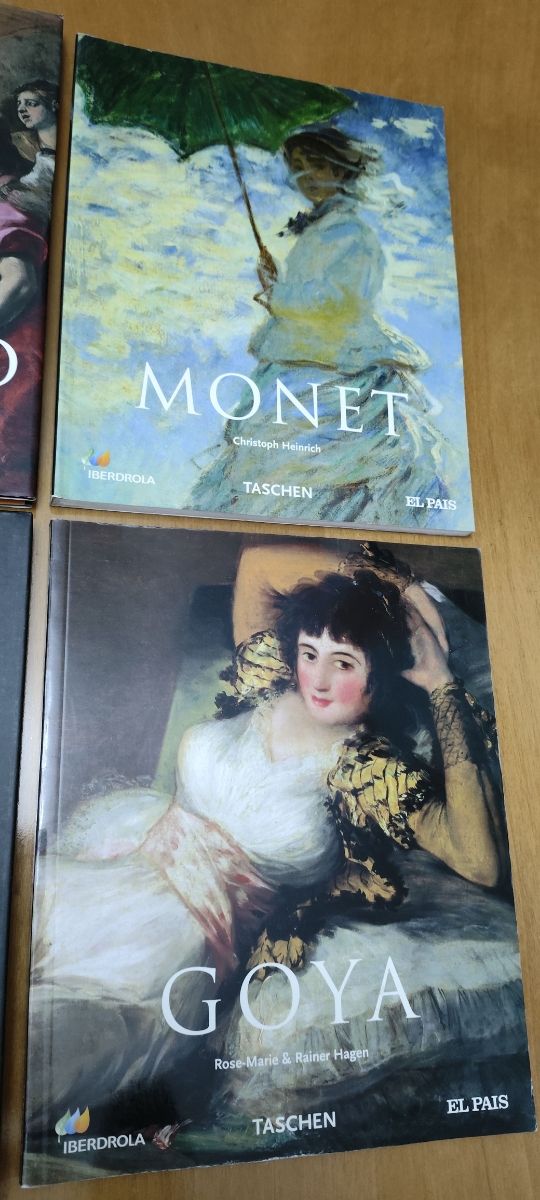 Monet y Goya de Taschen, preciosos.