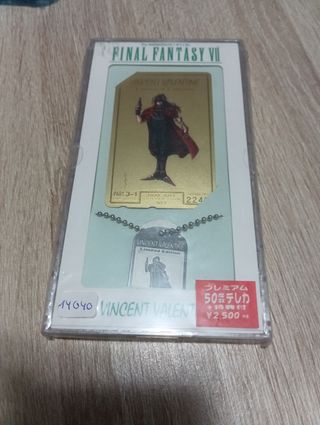 Gold Card Vincent Valentine 2.