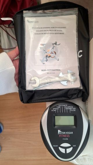 Bicicleta estática spinning Astan Hogar