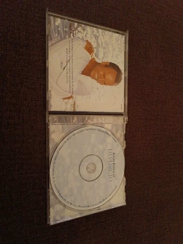 Julio Iglesias. Divorcio. CD.
